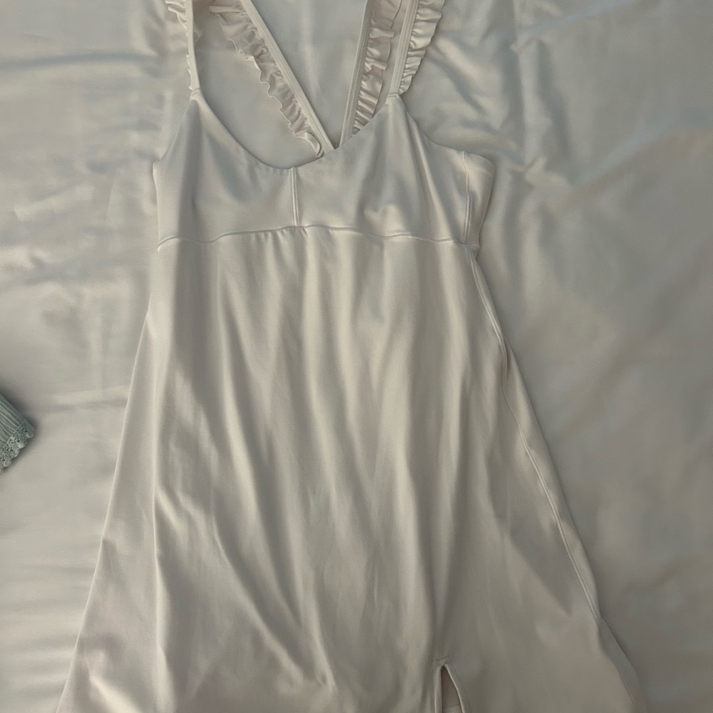Aerie White Tennis Dress